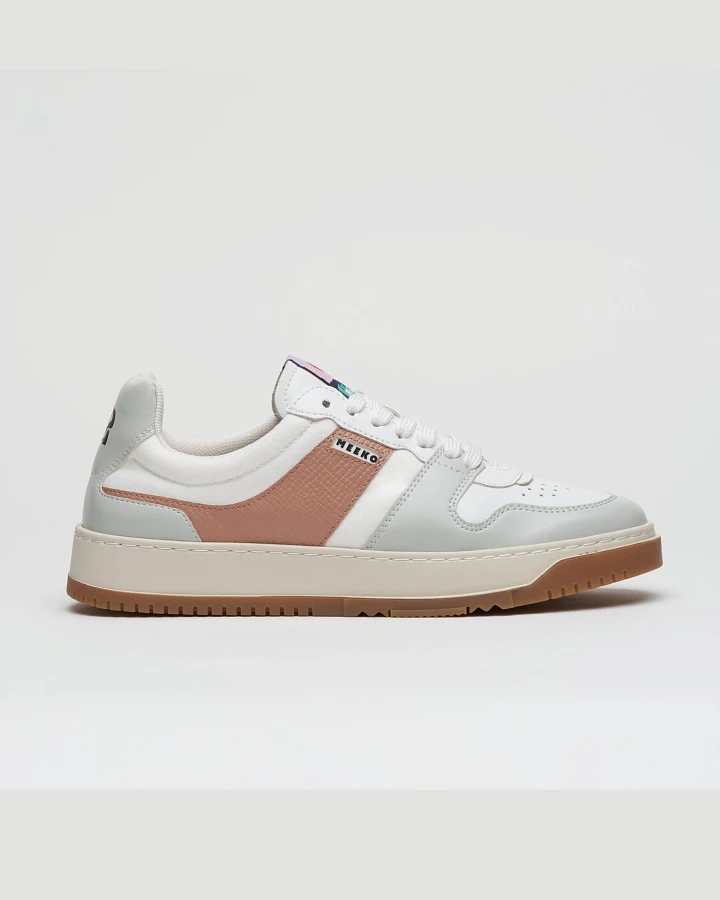 MEEKO Herren vegan Sneaker Kiboko Rosa
