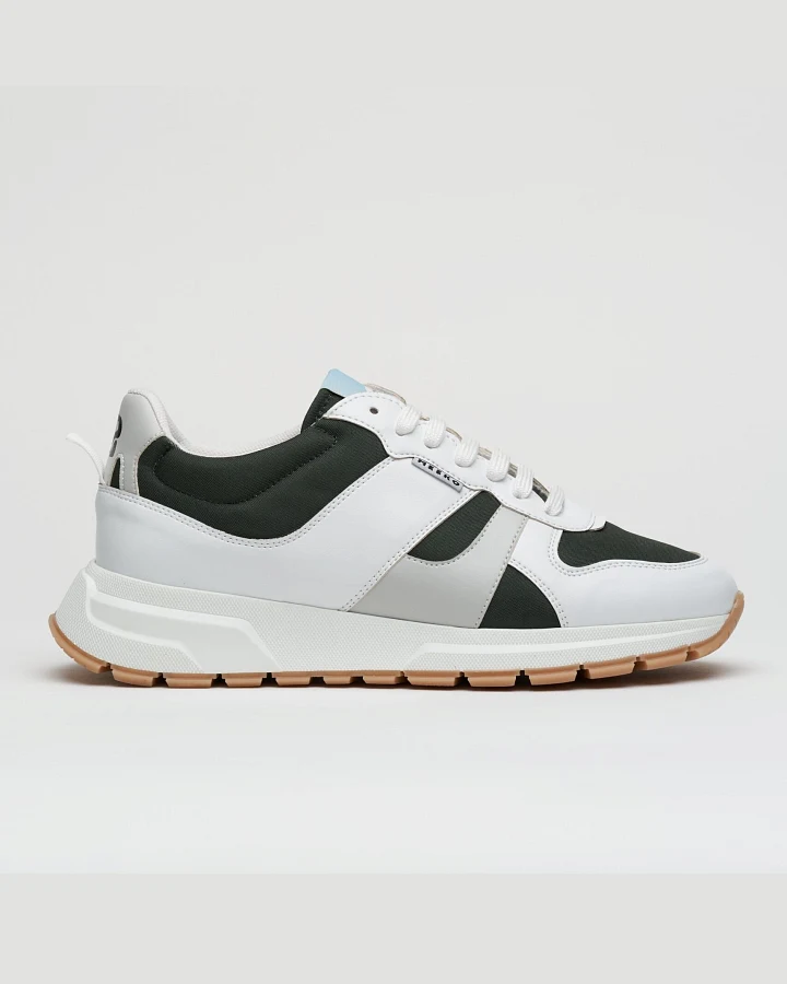 MEEKO Herren vegan Sneaker Coco Pongo Khaki Grün