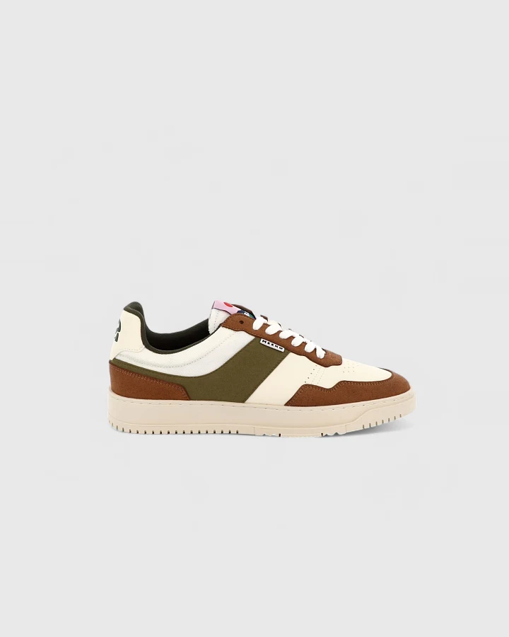 MEEKO Herren vegan Sneaker Kiboko Cordura Olive