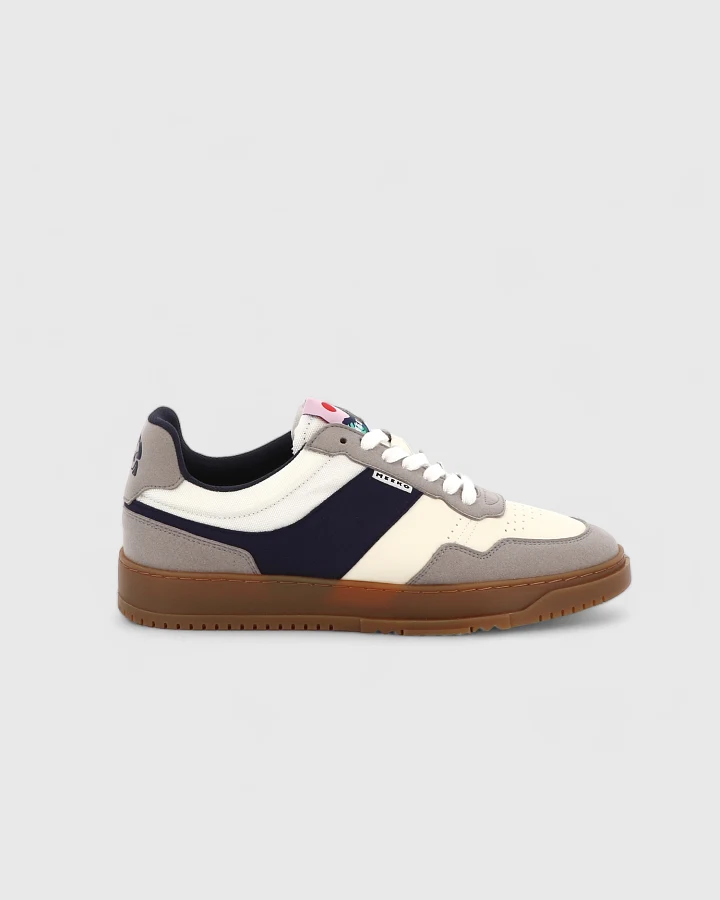 MEEKO Herren vegan Sneakers Kiboko Cordura Marine