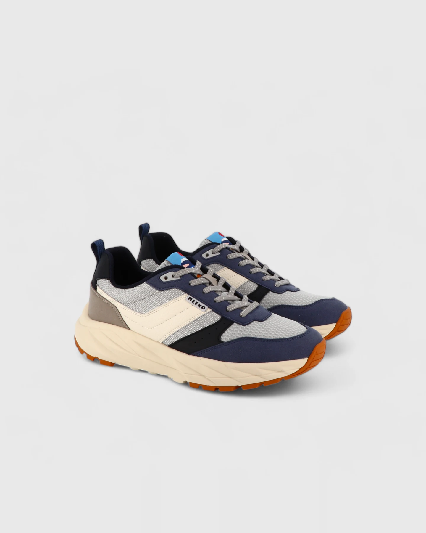 MEEKO Herren vegan Schuhe Pongo Navy – Ansicht 2