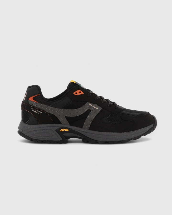 MEEKO Herren vegan Schuhe Capra Night Black