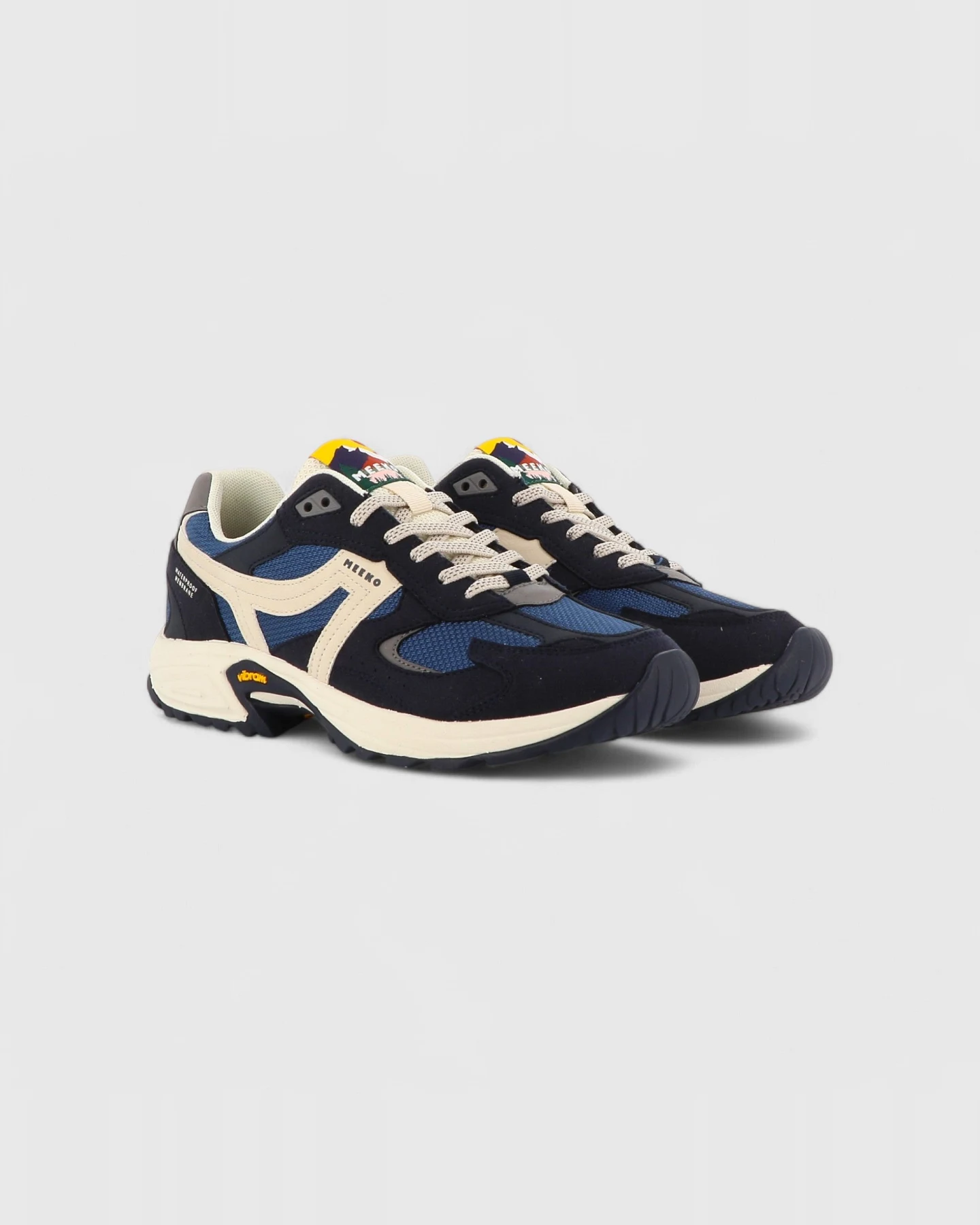 MEEKO Herren vegan Schuhe Capra Navy – Ansicht 2