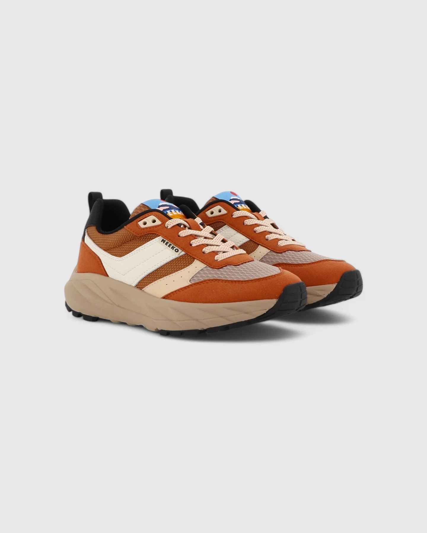 MEEKO Herren vegan Schuhe Pongo Camel – Ansicht 2