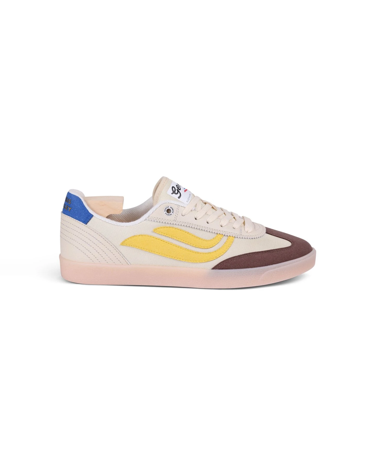 Sneaker G-Volley Mesh L.Brown/Creme/Yellow/L.Gum – Ansicht 5