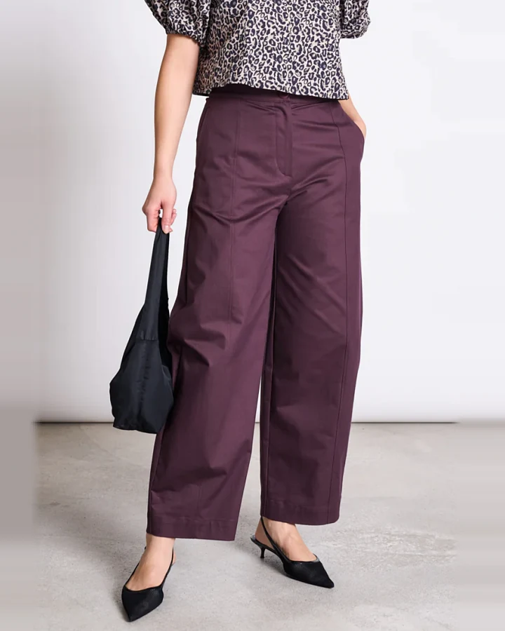 JAN 'N JUNE Damen vegan Hosenfass Yauri Kirsche Lack
