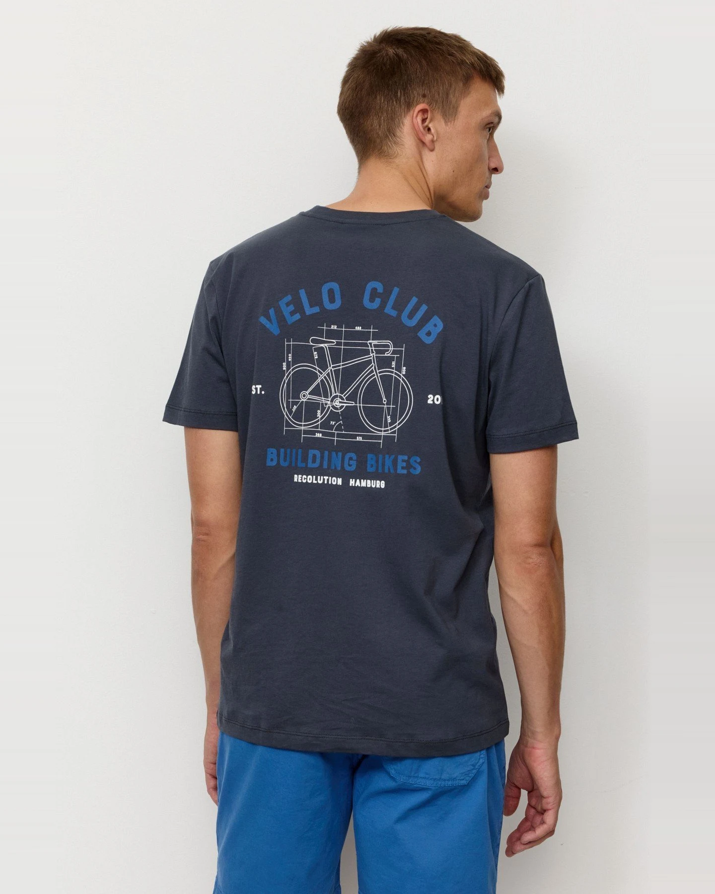 T-Shirt Agave Velo Club Grau – Ansicht 5