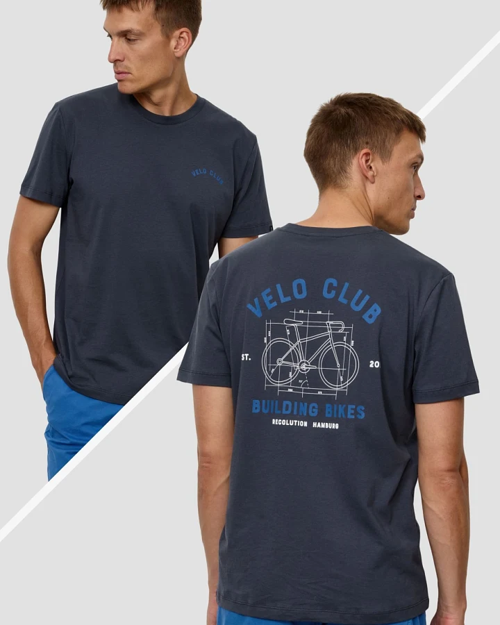 T-Shirt Agave Velo Club Grau