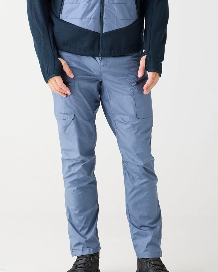 KnowledgeCotton Apparel Herren vegan Hose Vent Ripstop 90 Vintage Indigo