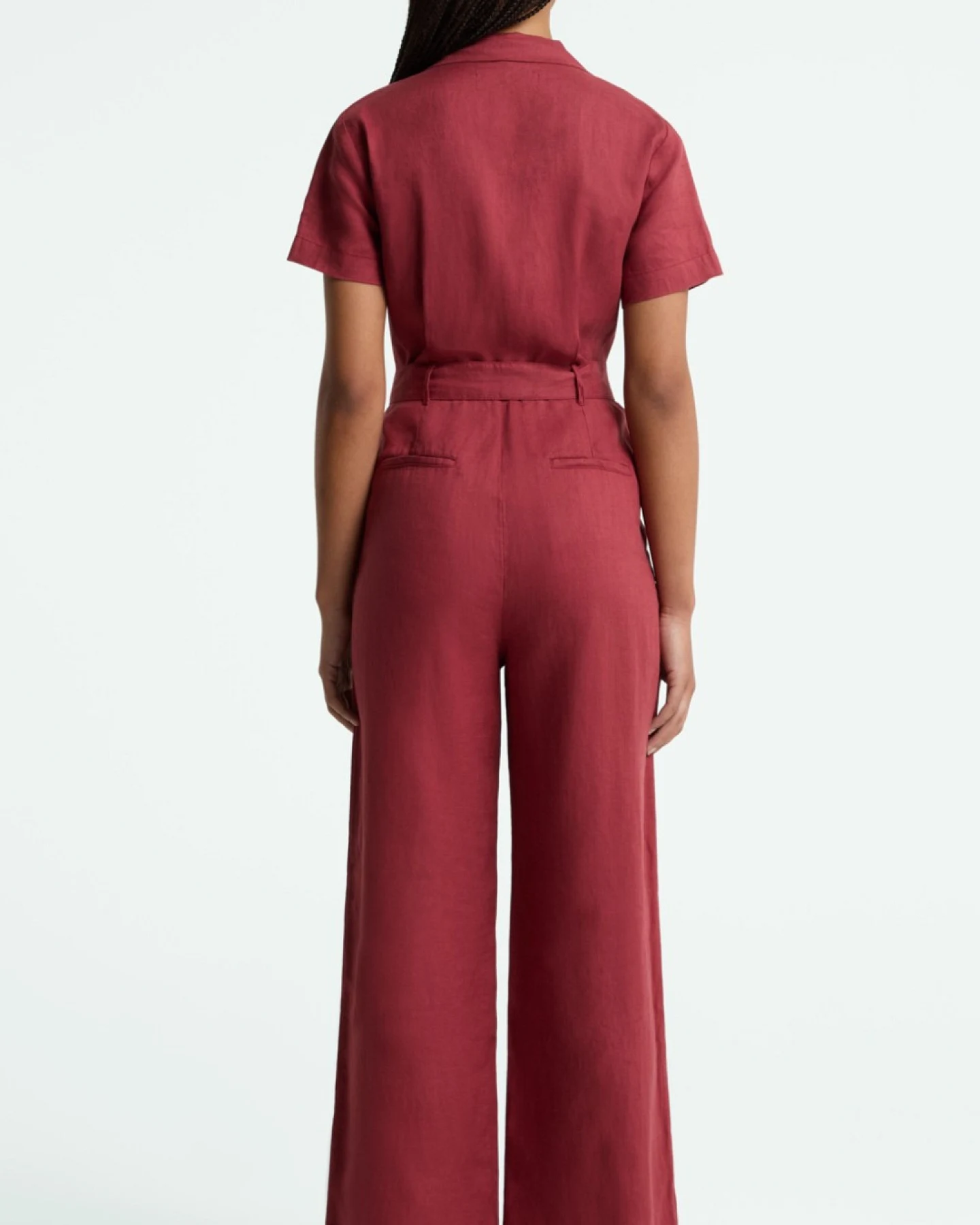 Jumpsuit Leonor Rot – Ansicht 3