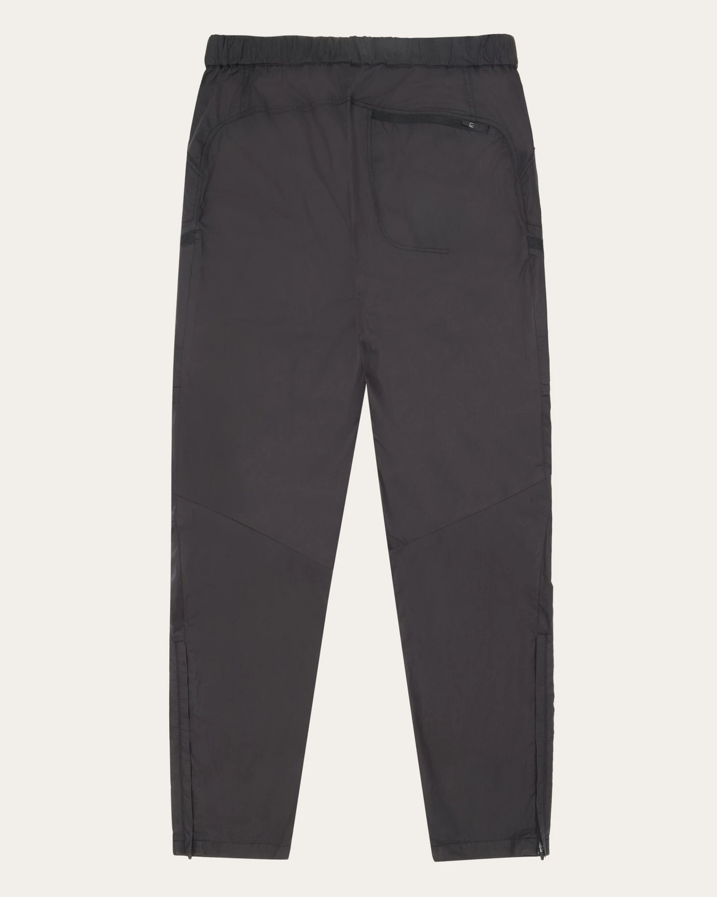 KnowledgeCotton Apparel Herren vegan Hose Vent Ripstop 90 Black Jet – Ansicht 2