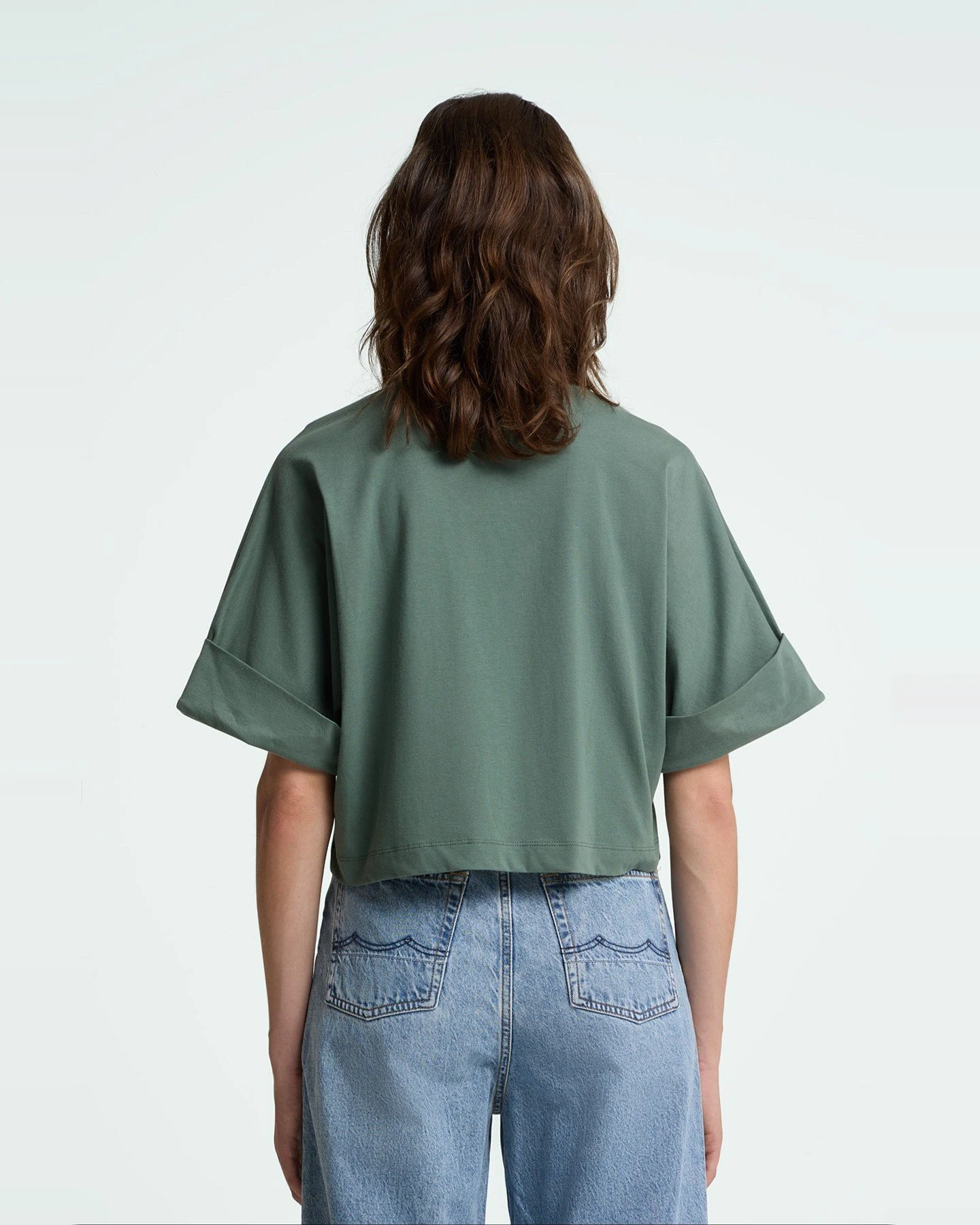 T-Shirt Cropped Castile – Ansicht 2