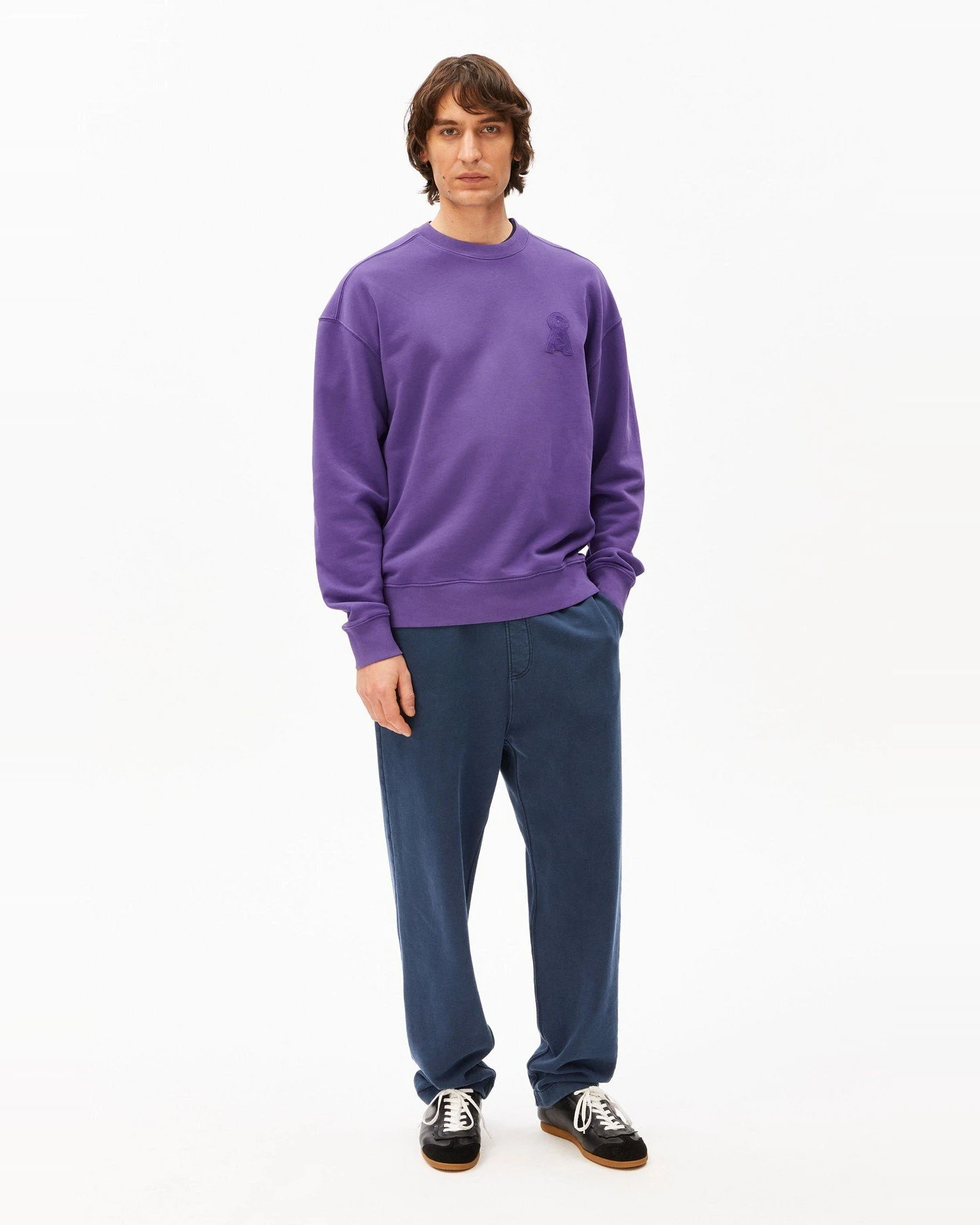 Sweatshirt Iconic Å Lila – Ansicht 5