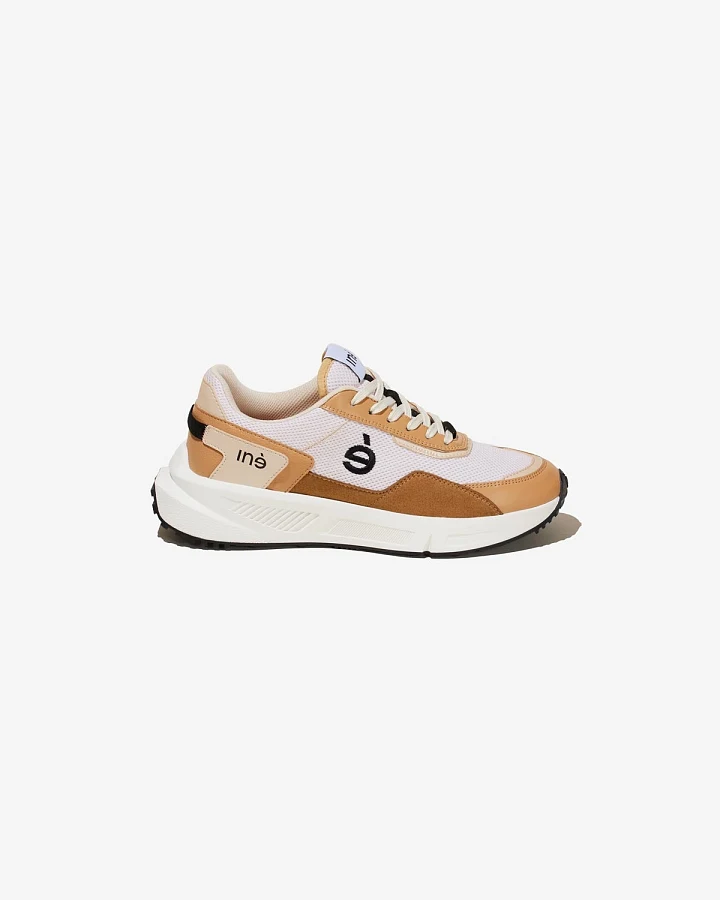 Iné Herren vegan Sneaker Vibes Beige Und Schwarz