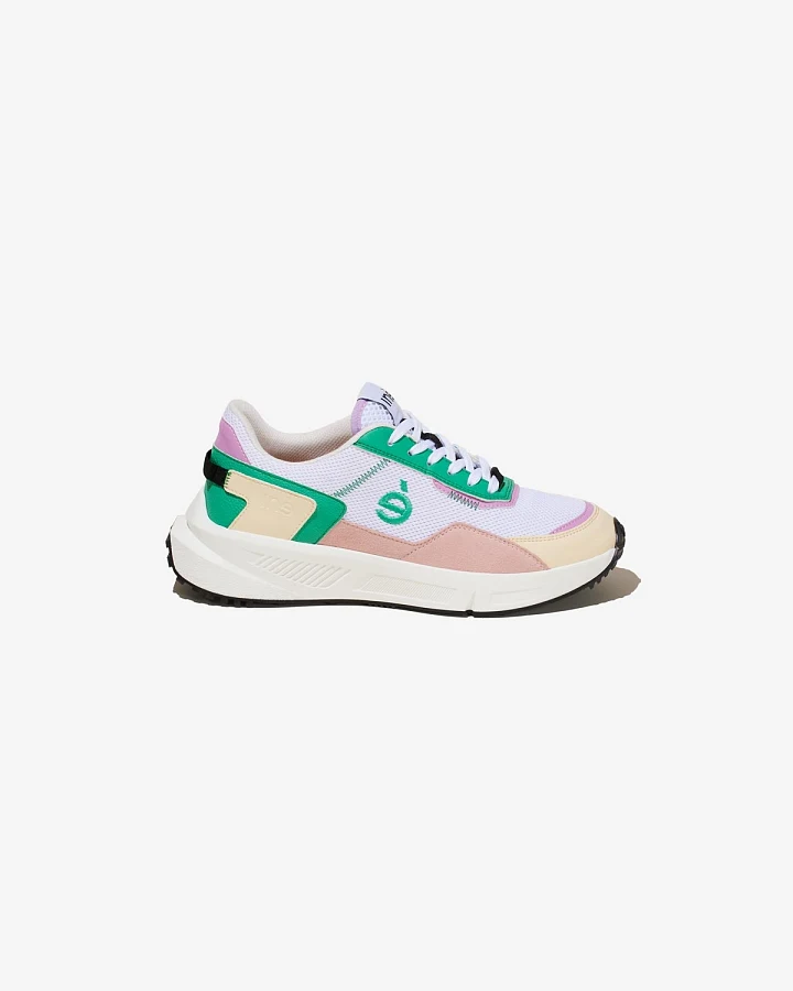 Iné Herren vegan Sneaker Vibes Rosa Und Grün