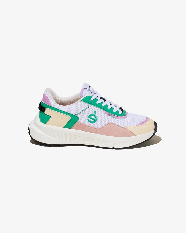 Iné Herren vegan Sneaker Vibes Rosa Und Grün