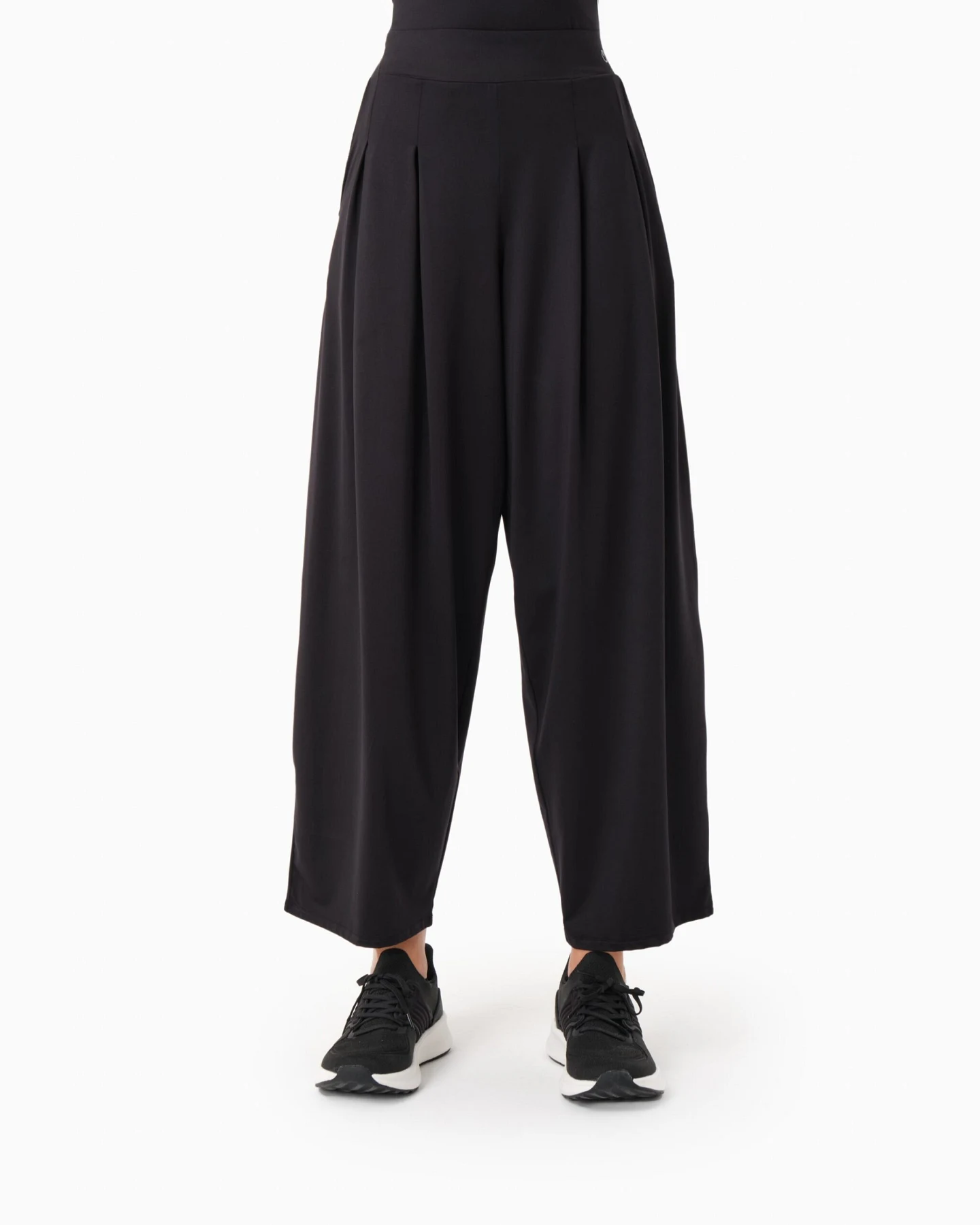 ORGANICATION Damen vegan Hose Peeny Schwarz – Ansicht 2