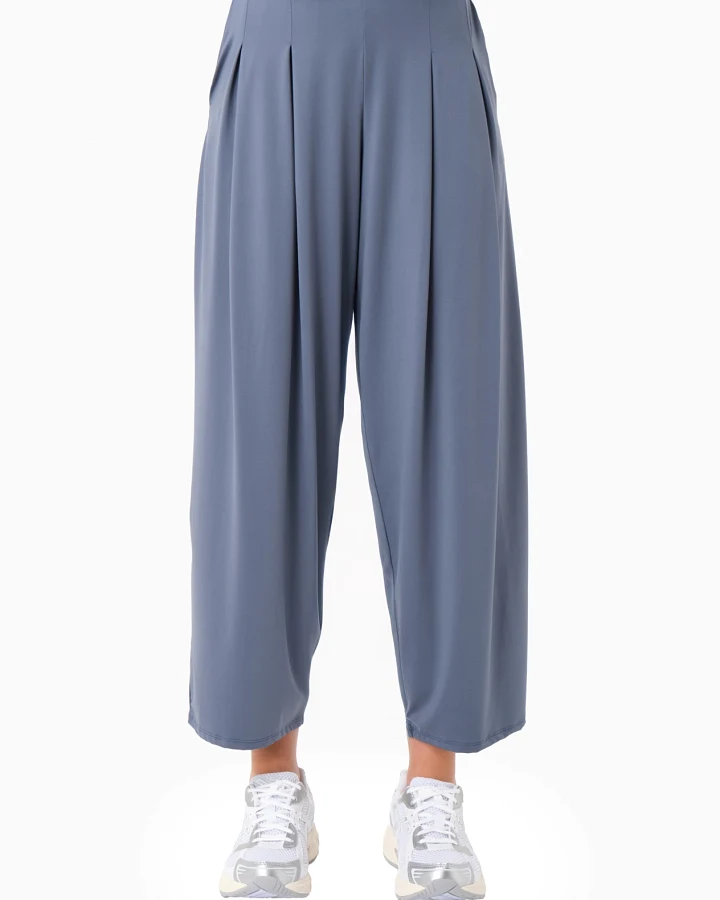 ORGANICATION Damen vegan Hose Peeny Soft Indigo