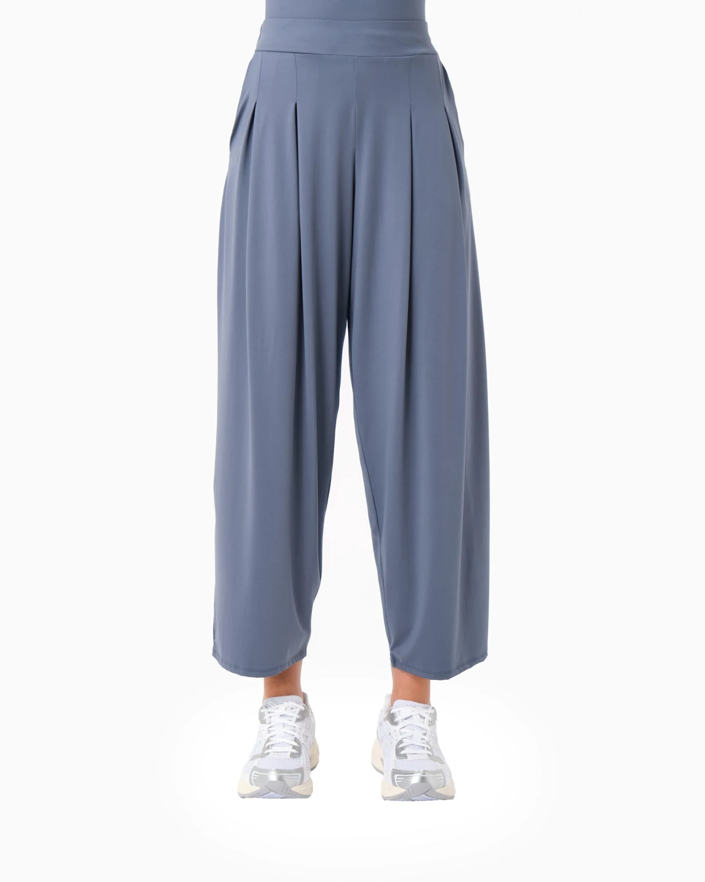 ORGANICATION Damen vegan Hose Peeny Soft Indigo – Ansicht 2
