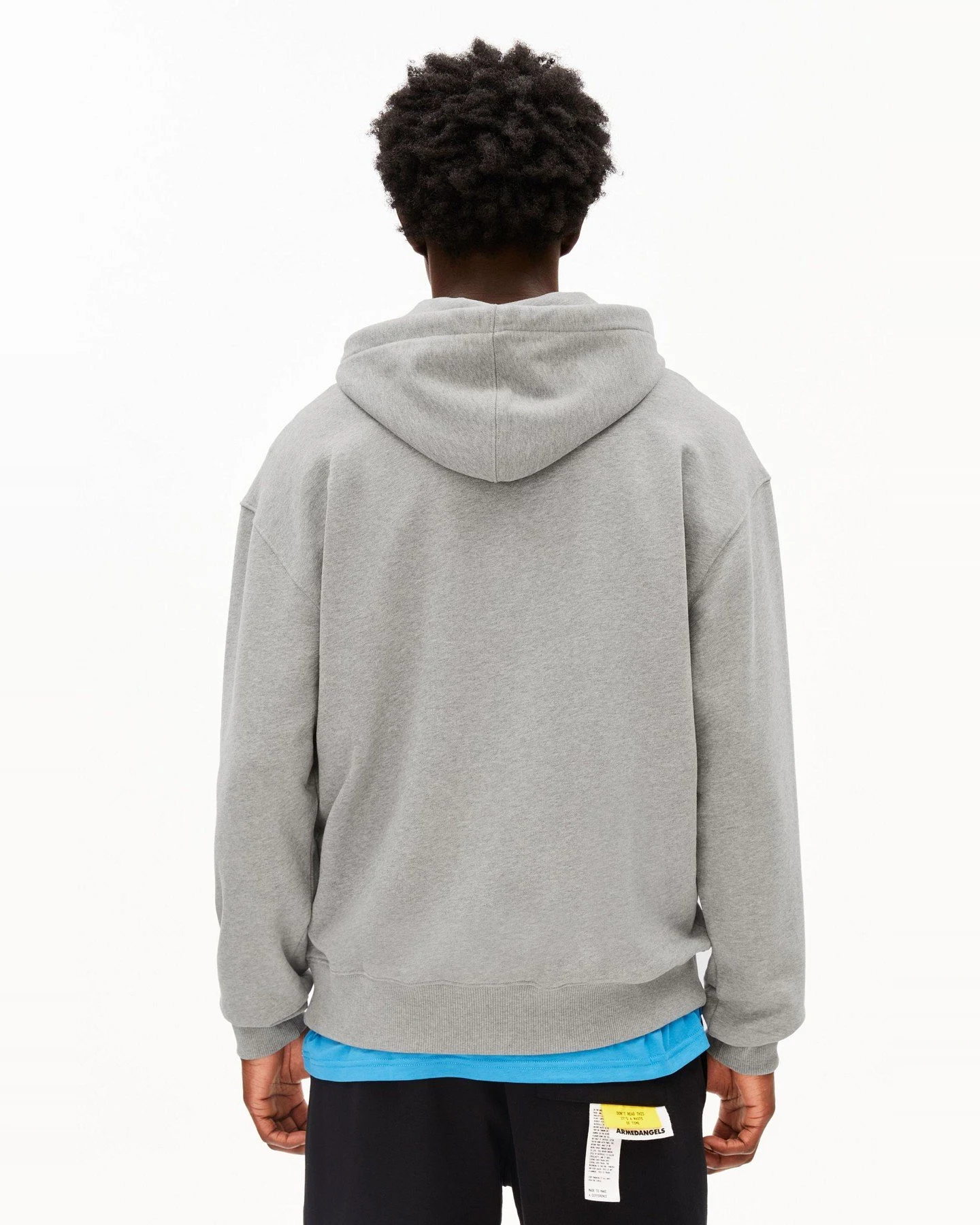 Sweatjacke Iconic Å Saromiaan Grau – Ansicht 3