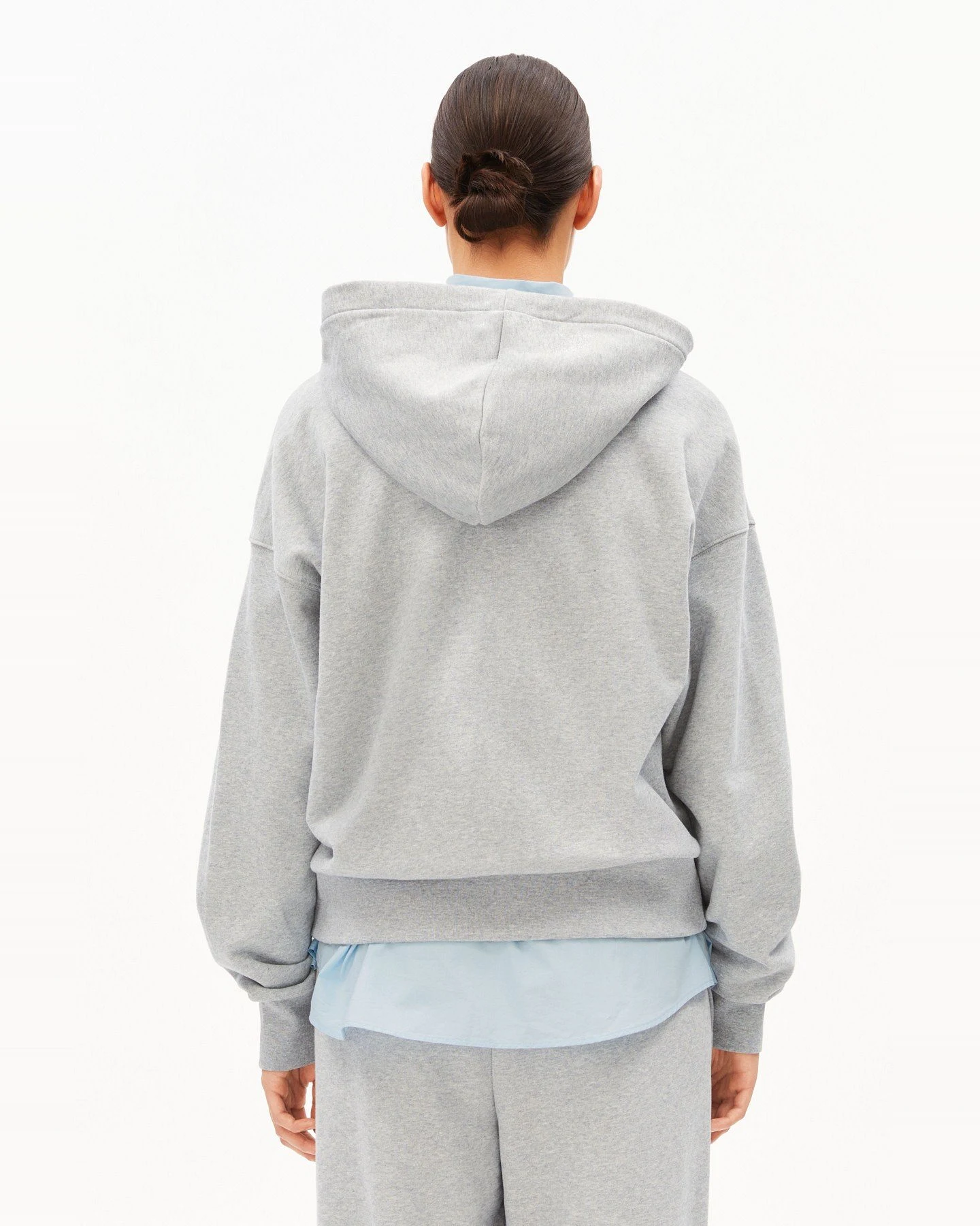Sweatjacke Iconic Å Rixamaa Grau – Ansicht 2