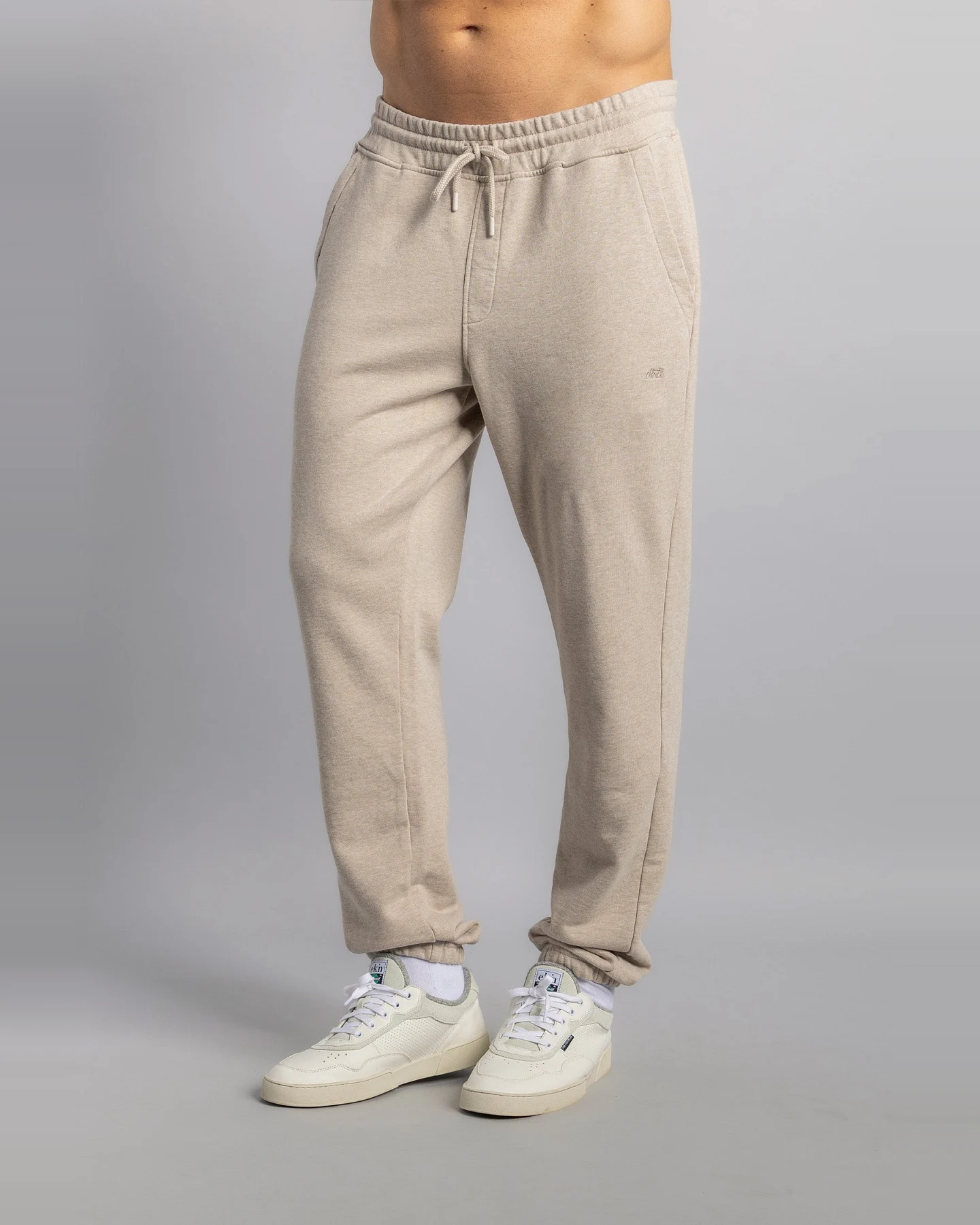 DIRTS Herren vegan Sweathose Unisex Wüste Beige – Ansicht 2