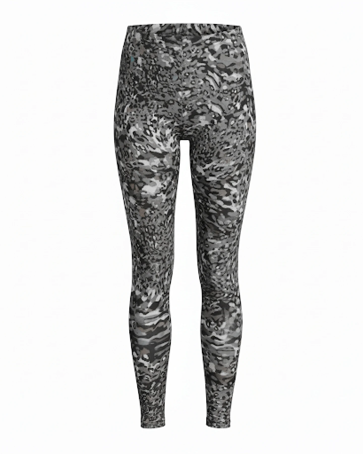 WiDDA Damen vegan Leggings Basic Grau Gemustert – Ansicht 2