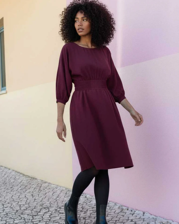 WiDDA Damen vegan Kleid Lisanne Berry