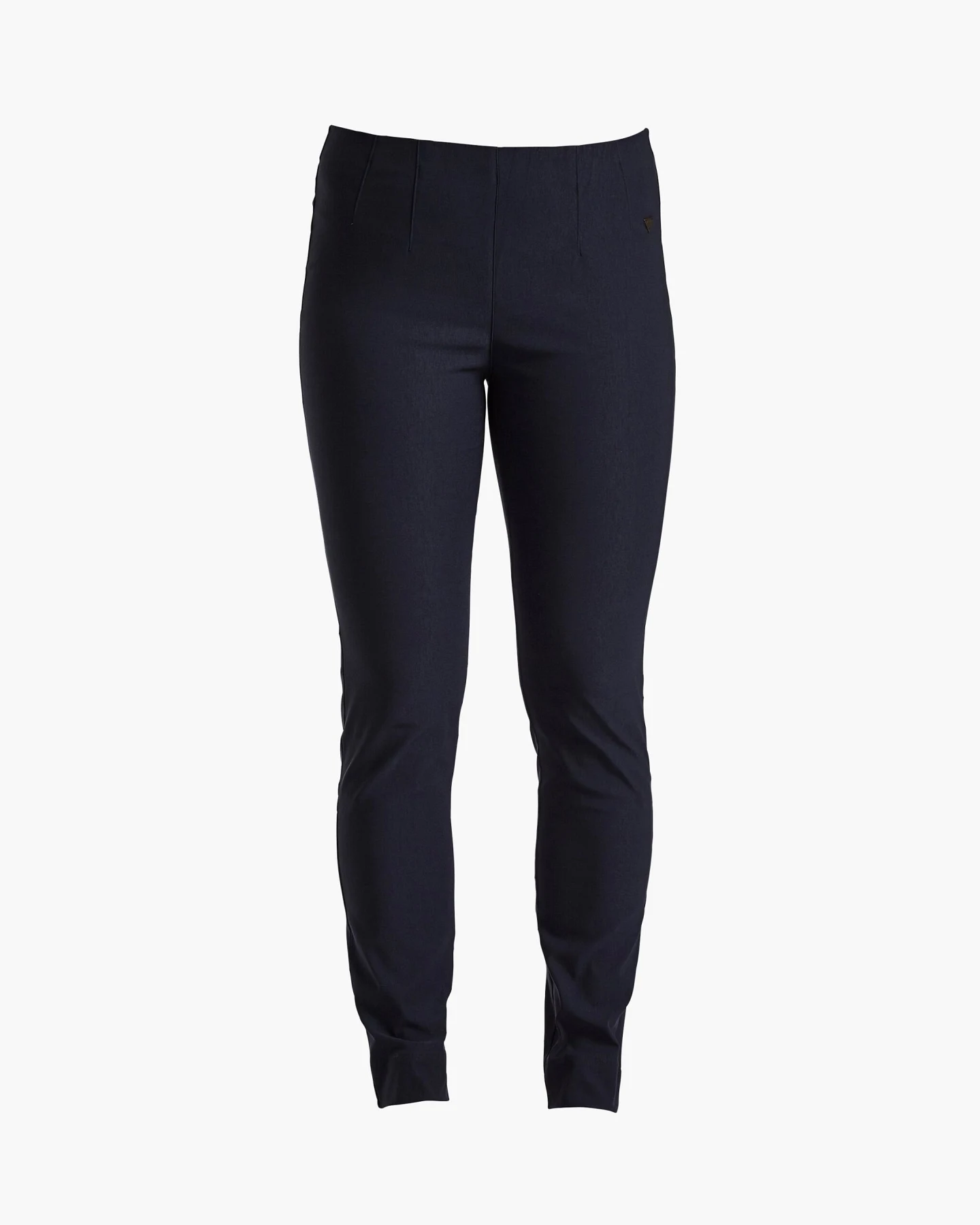 LAURIE Damen vegan Hose Vicky Slim Medium Length Navy – Ansicht 2