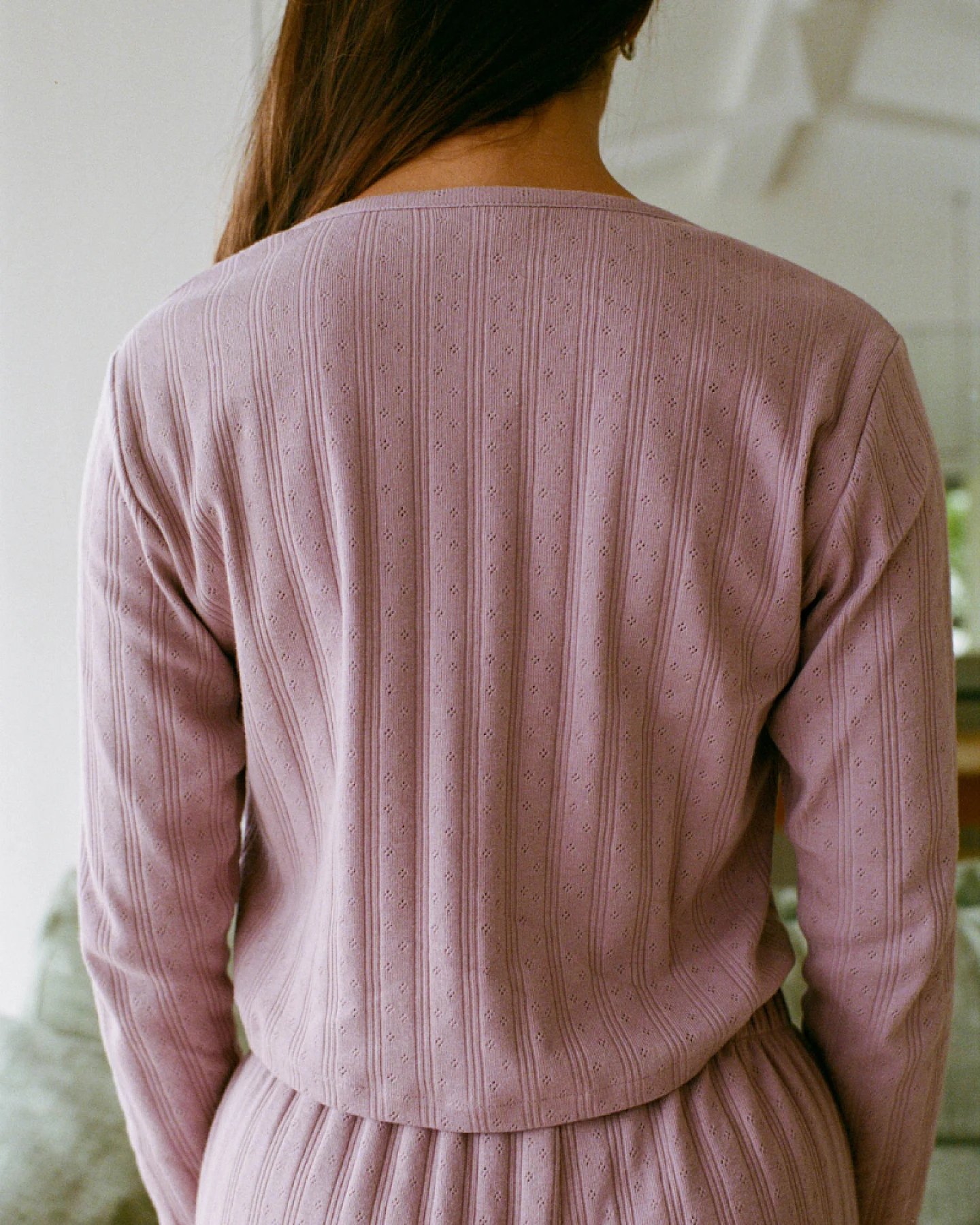 Nénés Damen vegan Top Maud Mauve – Ansicht 2