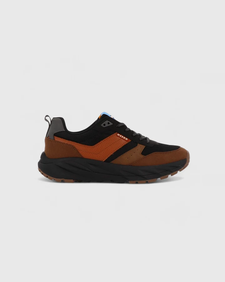 MEEKO Herren vegan Schuhe Pongo Night One Schwarz