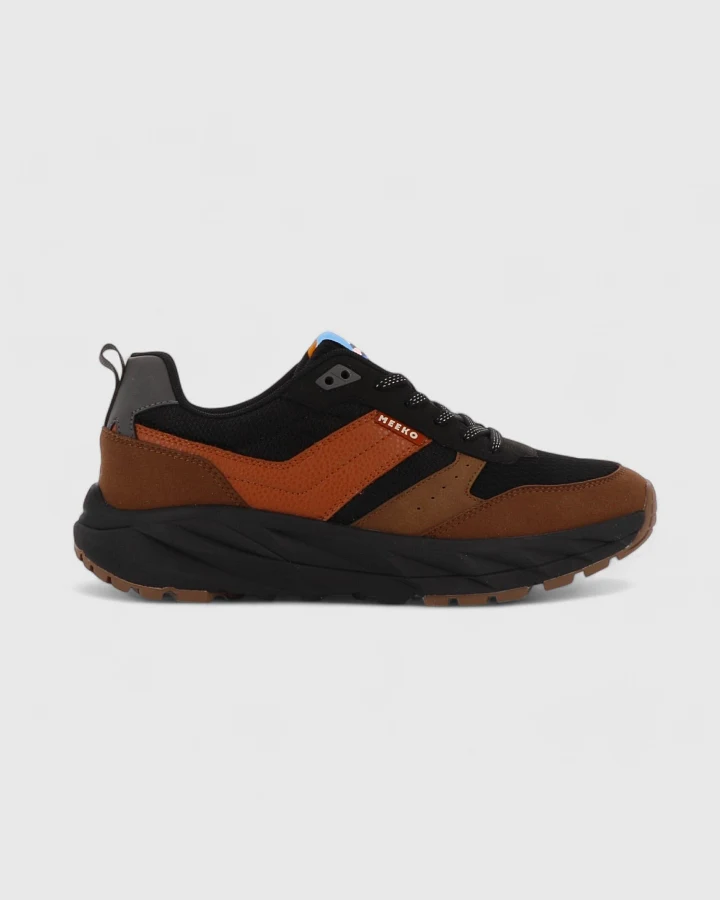MEEKO Herren vegan Schuhe Pongo Night One Schwarz