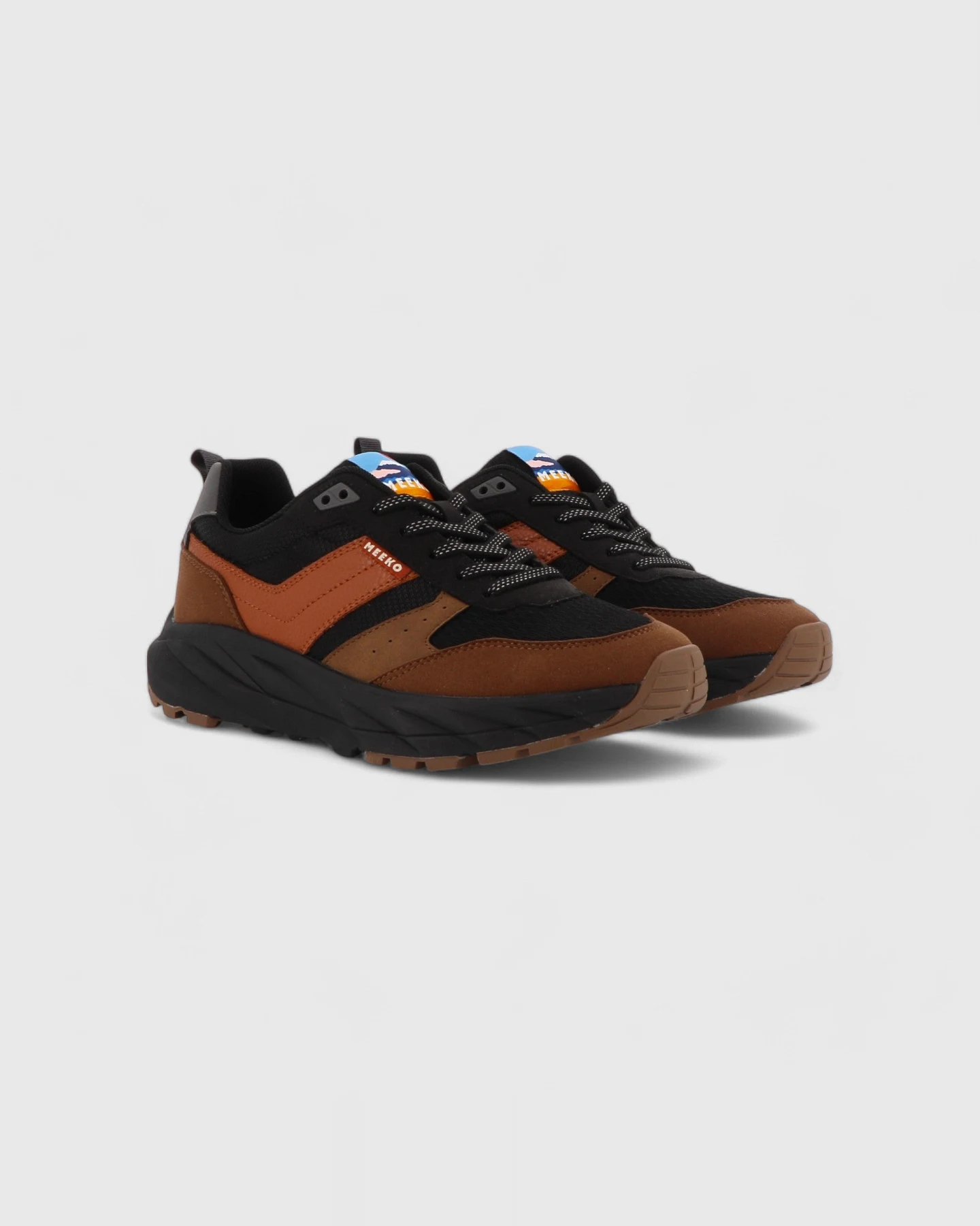 MEEKO Herren vegan Schuhe Pongo Night One Schwarz – Ansicht 2