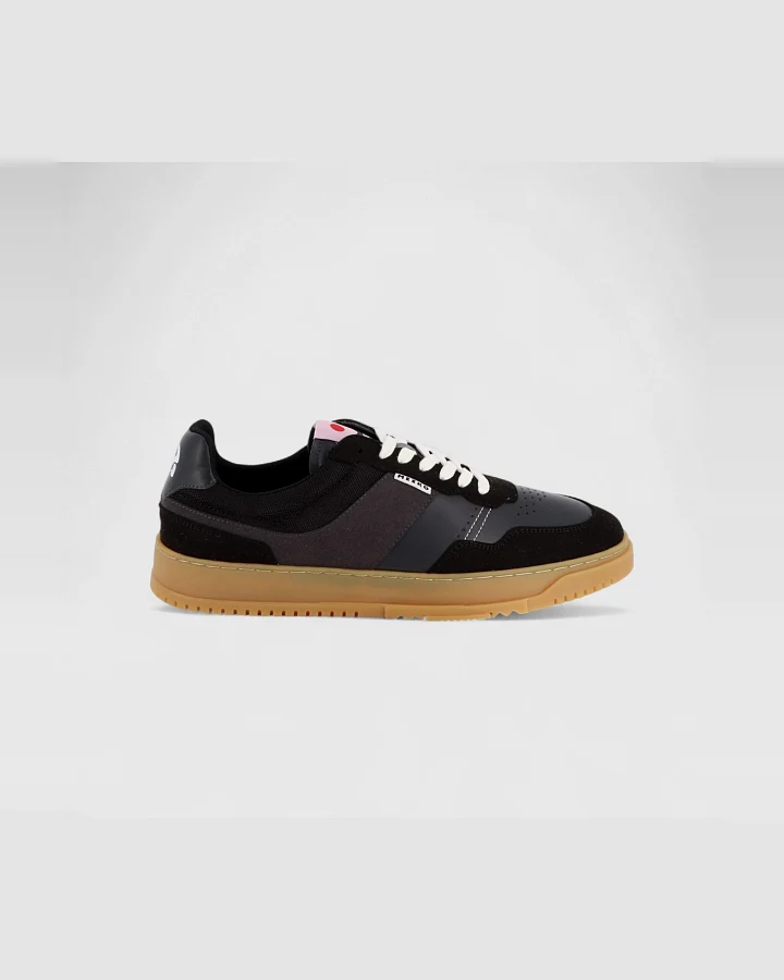 MEEKO Herren vegan Sneaker Kiboko Cordura Schwarz