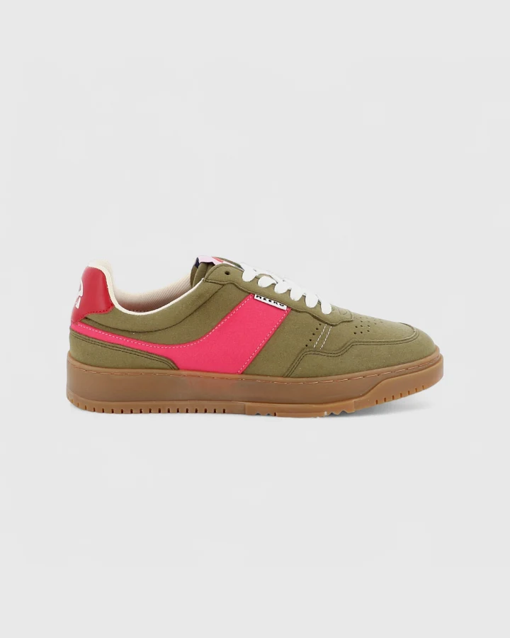 MEEKO Herren vegan Sneaker Kiboko Cordura Khaki