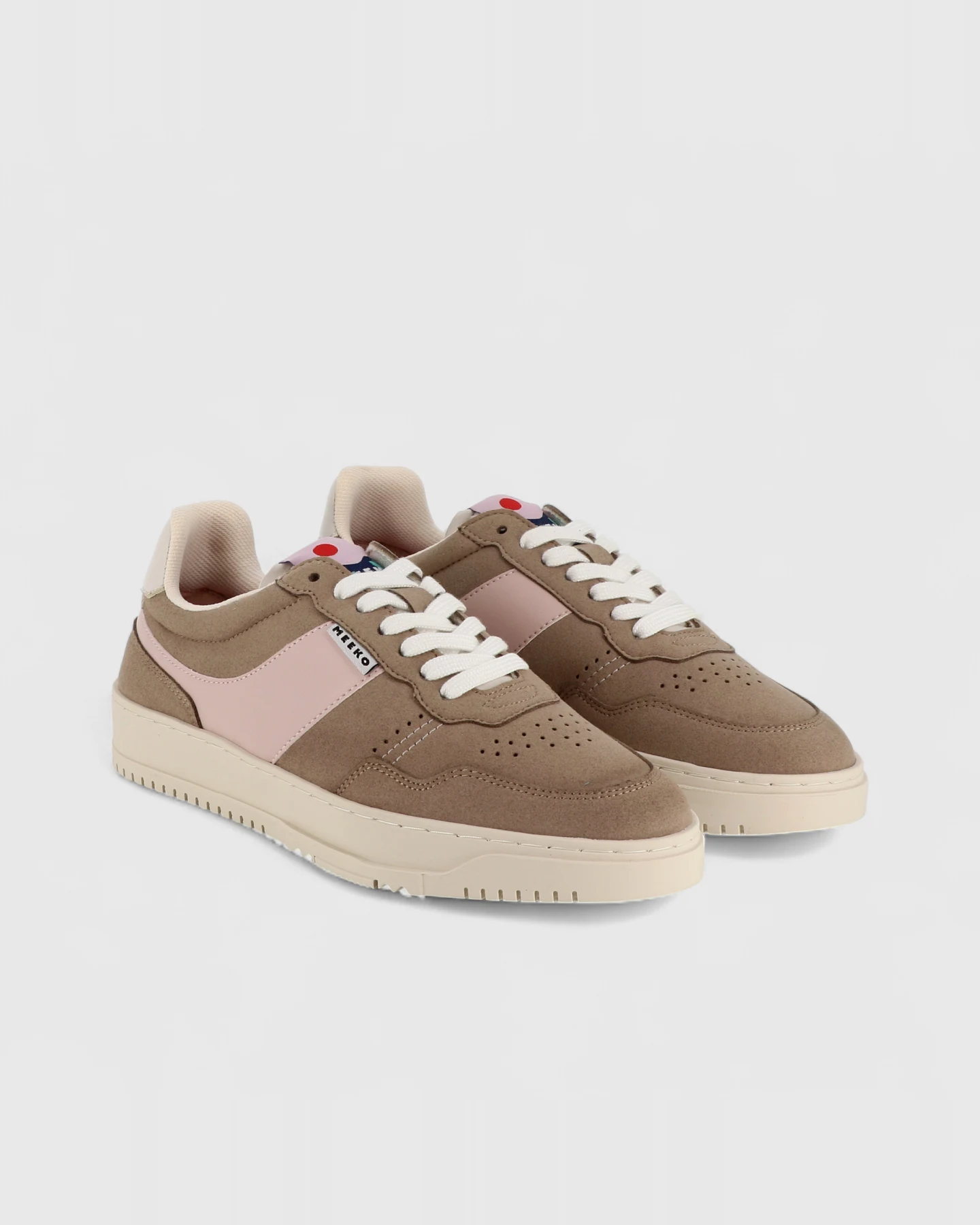 MEEKO Herren vegan Sneaker Kiboko Cordura Taupe – Ansicht 2
