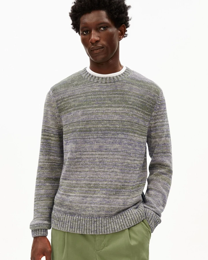 Strickpullover Yarnmix Grün