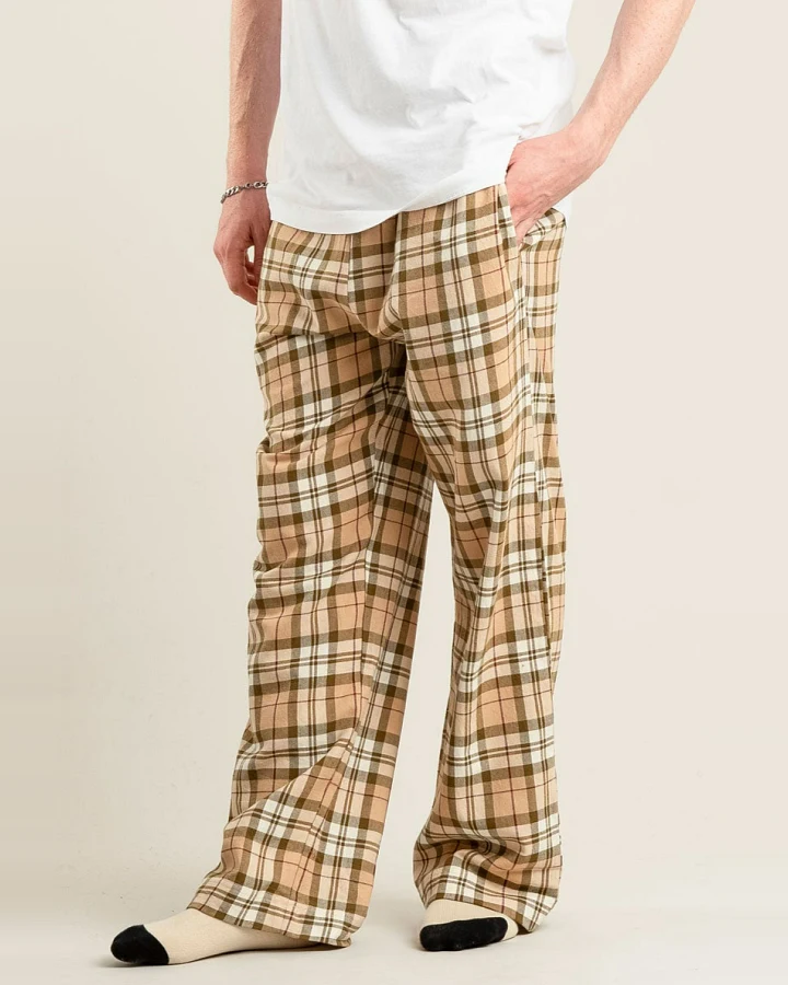 KOMODO Herren vegan Pyjamahose Jim Jam Sand