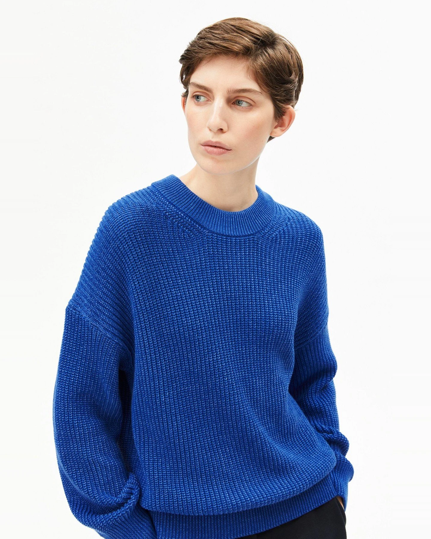 Strickpullover Vanisé Blau – Ansicht 5
