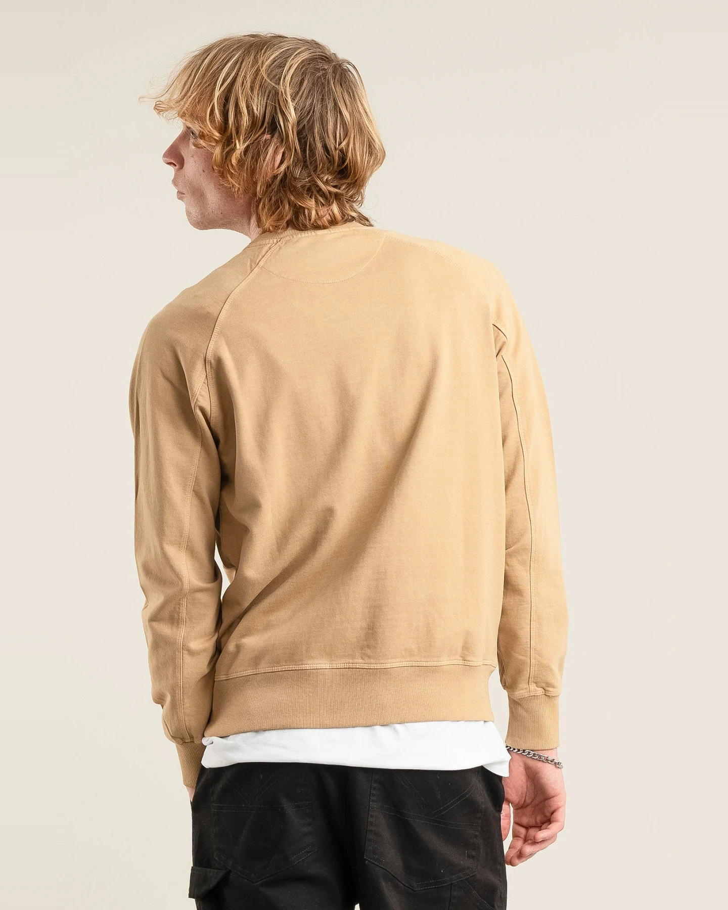 KOMODO Herren vegan Sweatshirt Drache Croissant – Ansicht 2