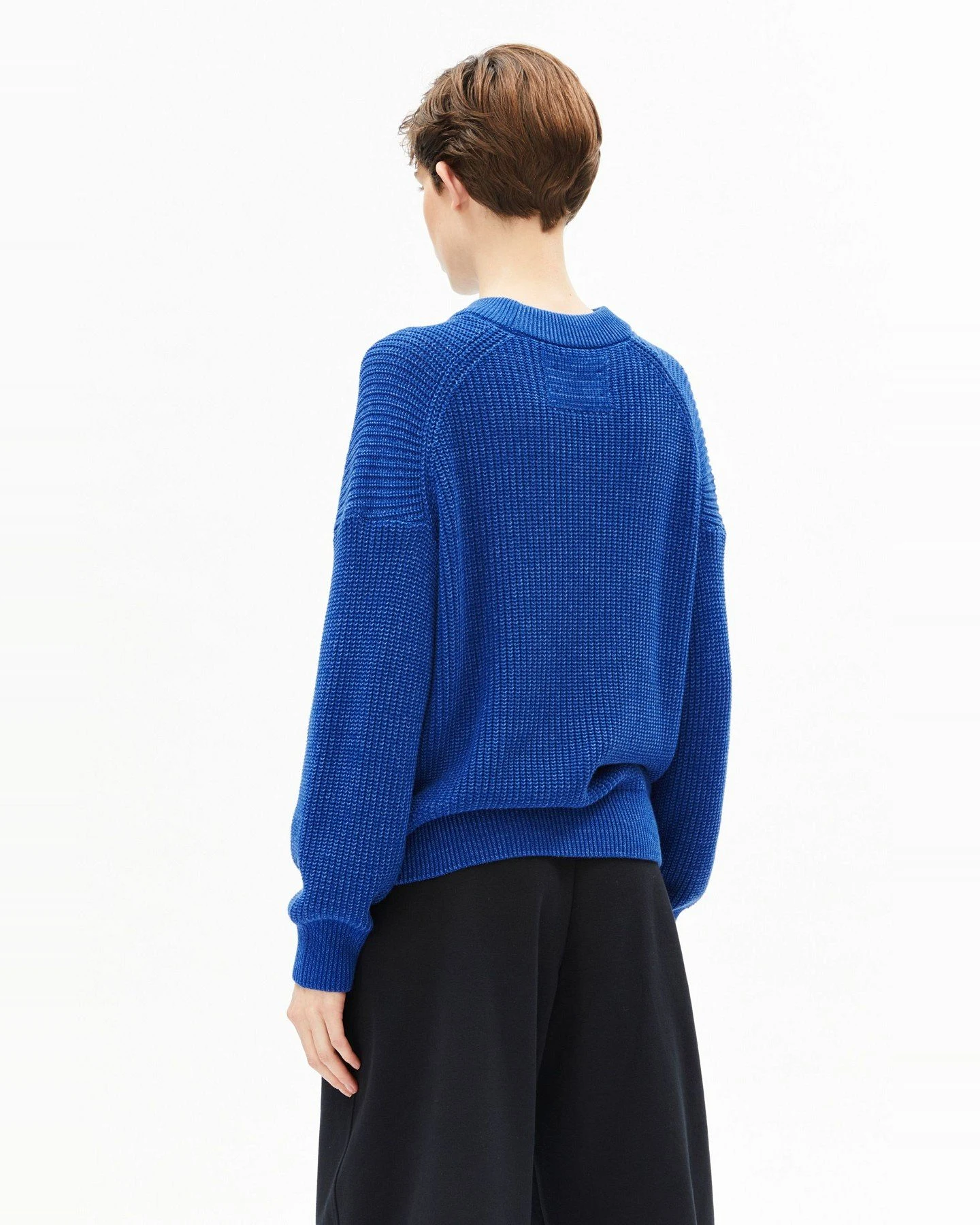 Strickpullover Vanisé Blau – Ansicht 4