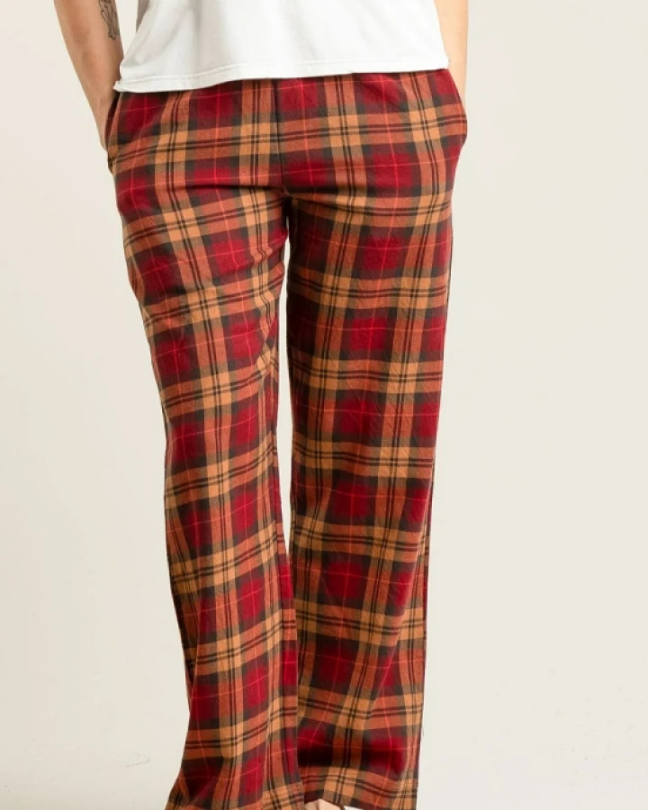 KOMODO Damen vegan Pyjamahose Jim Jam Berry