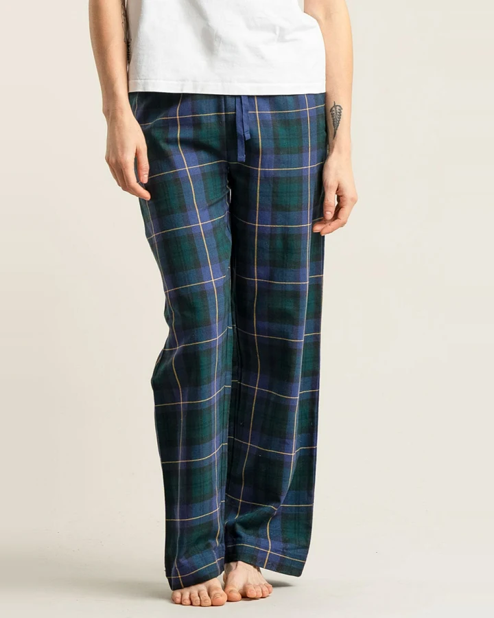 KOMODO Damen vegan Pyjamahose Jim Jam Schwarz