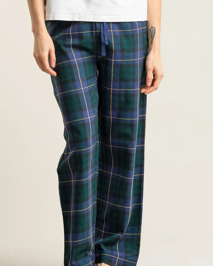 KOMODO Damen vegan Pyjamahose Jim Jam Schwarz