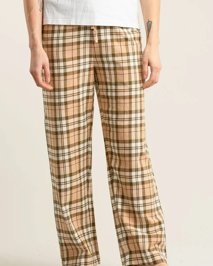 KOMODO Damen vegan Pyjamahose Jim Jam Sand