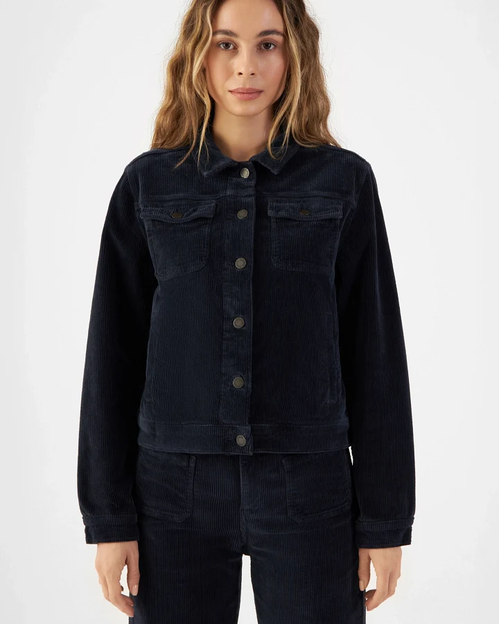 Dawn Damen vegan Jacke Callisto Dark Navy