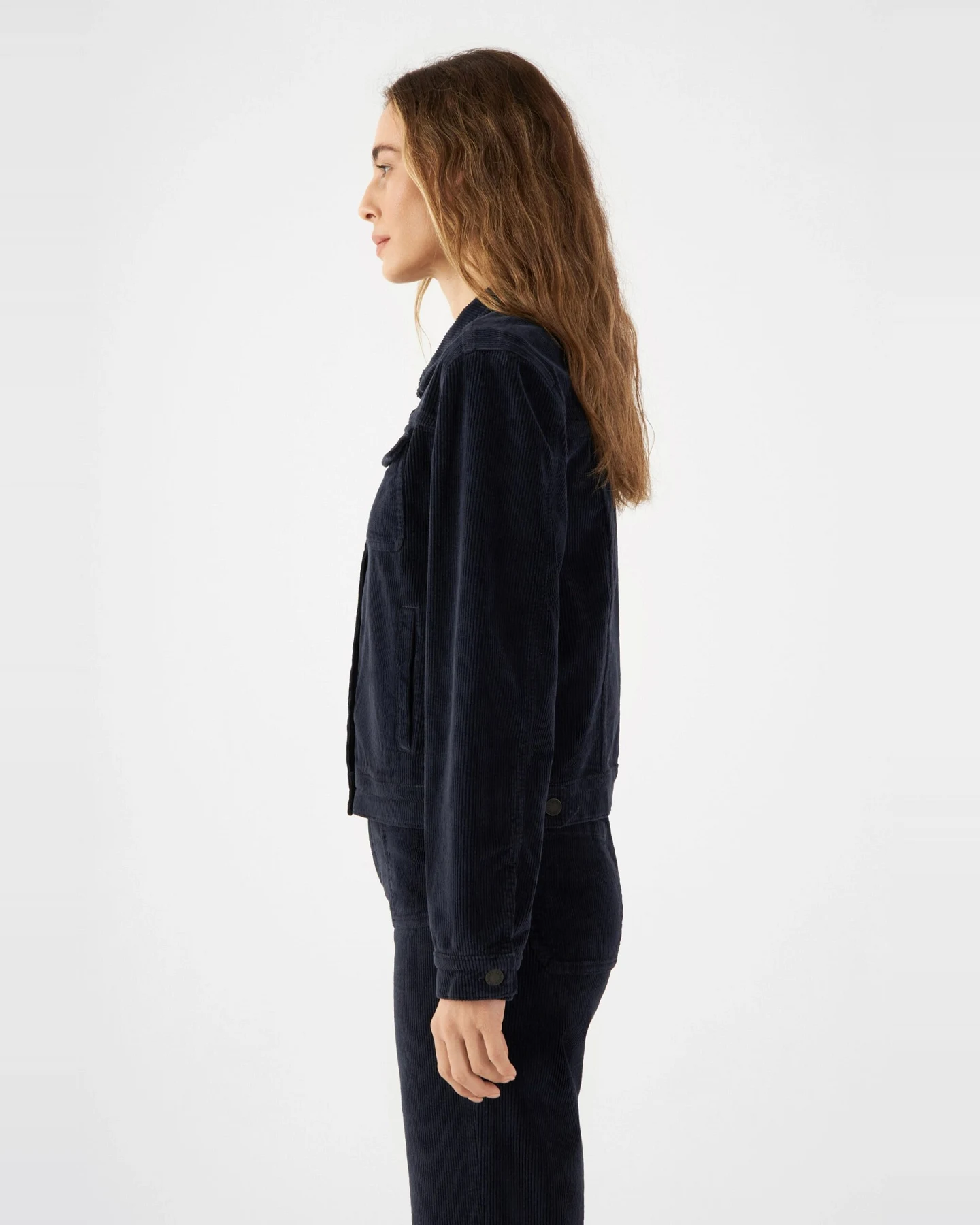 Dawn Damen vegan Jacke Callisto Dark Navy – Ansicht 2
