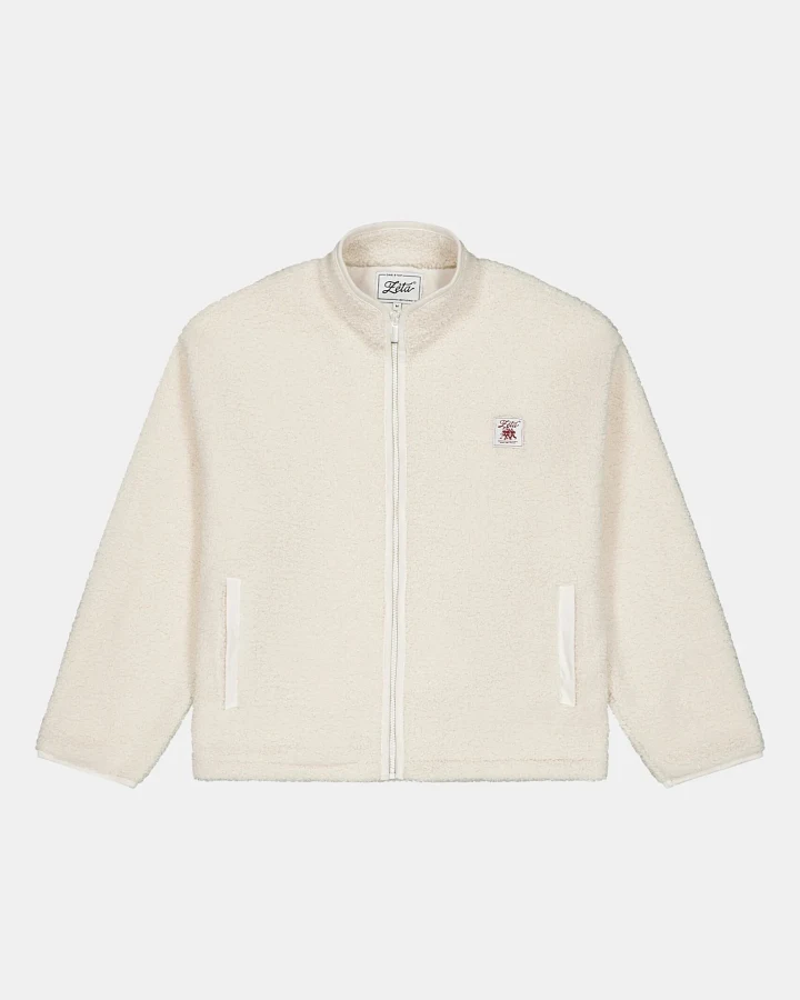Zèta Herren vegan Jacke Unisex Sherpa Beige
