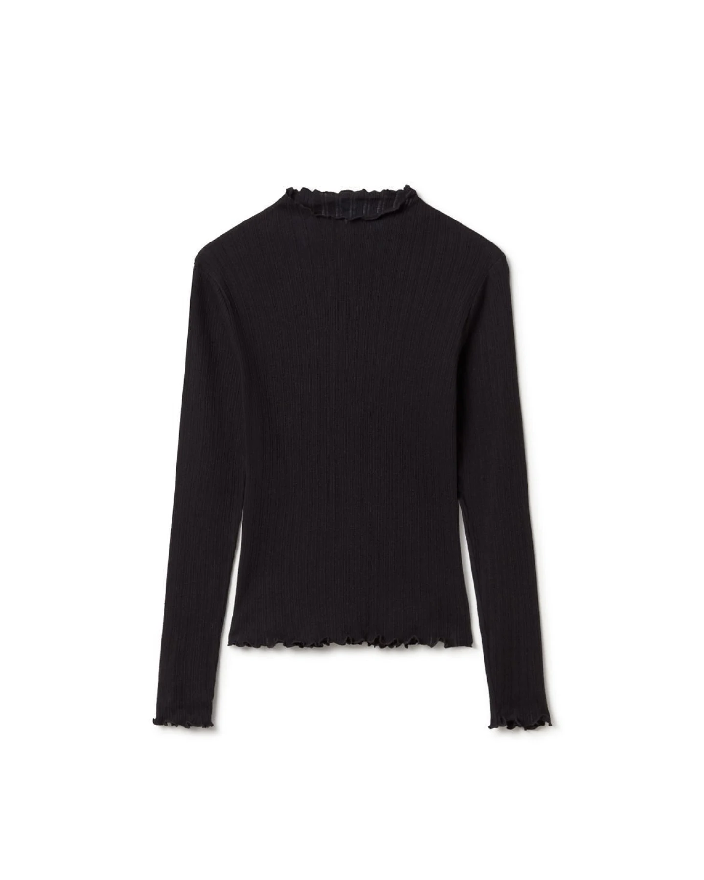 TWOTHIRDS Damen vegan Top Etajima Schwarz – Ansicht 2