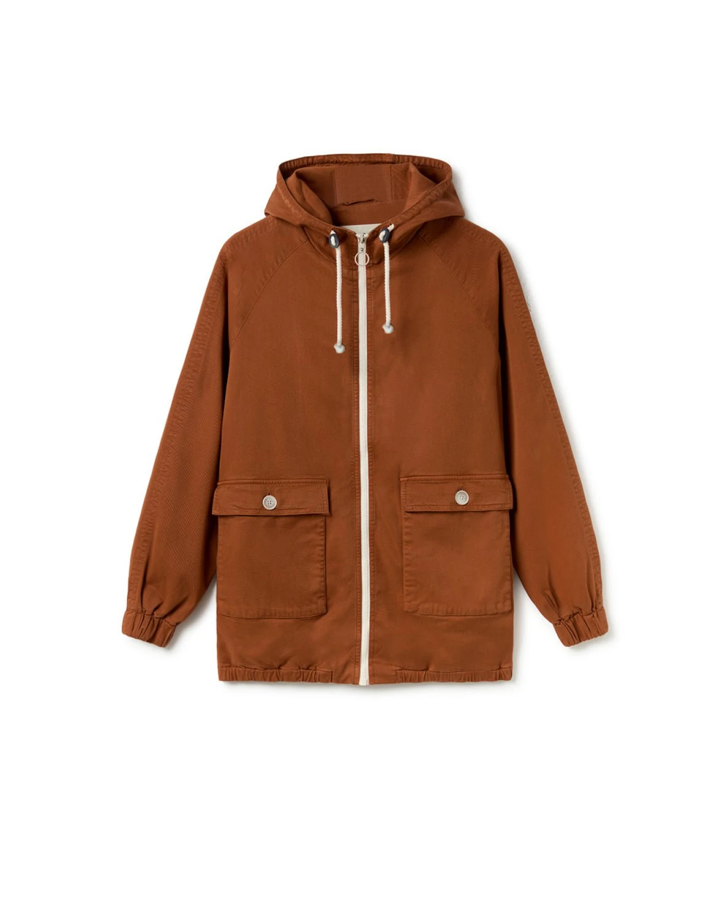 TWOTHIRDS Damen vegan Jacke Uliaga Adobe Braun – Ansicht 2